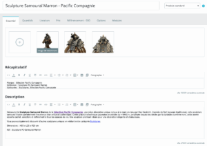 Spiraltis - fiche article prestashop