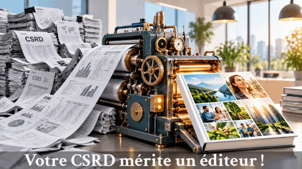 Passer d'un fouillis indif-geste de chiffres, tableaux et graphiques à un ouvrage édité agréable à lire.